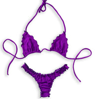 Purple Melanzana Bikini Bottom