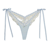 Baby Blue Pinkaboo Thong Panty