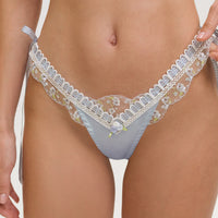 Baby Blue Pinkaboo Thong Panty
