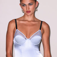 Ice Queen Bebe Midi Slip Dress