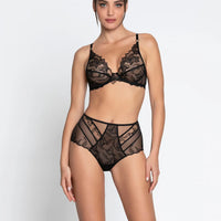 Black Desir et Volupte High Rise Boyshort Culotte