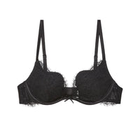 Black Frankie Lace Seduce U-Plunge Bra