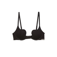 Black Le Stretch Micro U-Plunge Bra