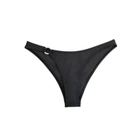 Black U-Plunge Bikini Bottom