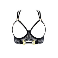 Black Siren Ouvert Wire Bra