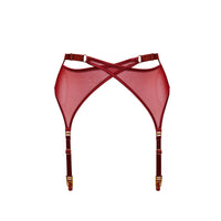 Burnt Red Signature Mesh Wrap Suspender
