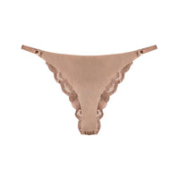 Tan Charlotte Lace Seamless Panty