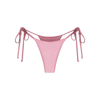 Sunset Pink Divine Satin Bikini Bottom