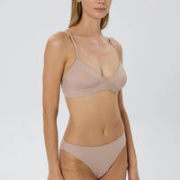 Nude Nano Minimal Soft Triangle Bra