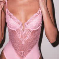 Pink Lady Bianca Lace Bodysuit