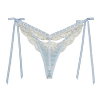 Baby Blue Pinkaboo Thong Panty