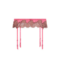 Fraise Juliet Lace Garter