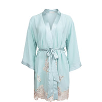 Frosted Mint Juliet Lace Robe