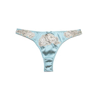 Frosted Mint Juliet Lace Thong