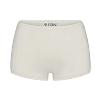 Ivory Soft Jersey High Waisted Boy Short