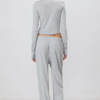 Heather Gray Cotton Modal Lounge Pant