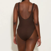 Metallic Chocolate Celine Swimsuit