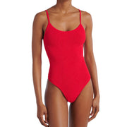 Red Pamela One Piece Swim