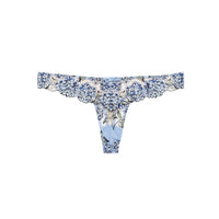 Petal Blue Hydrangea Thong