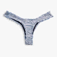 La Shea: Baby Blue Silk Tanga