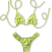 Lime Rita Bikini Top