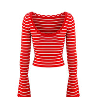 Lipstick Red Penelope Top