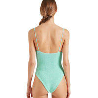 Metallic Mint Pamela Swim