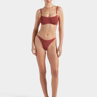 Metallic Rosewood Iris Bikini