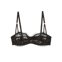 Black Mila Balconette Bra