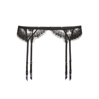 Black Mila Garter Belt