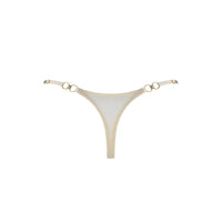 Cream Pearl Thong
