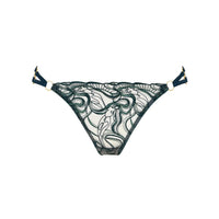 Teal Pearl Open Back Brief