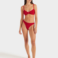 Red Alicia Bikini