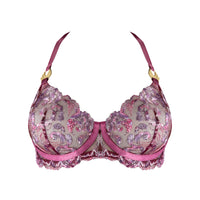 Raspberry Siren Balconette Wire Bra