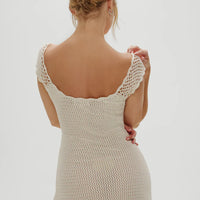 Sand Dollar Kai Crochet Mini Dress