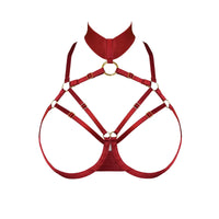 Burnt Red Signature Ouvert Wire Bra
