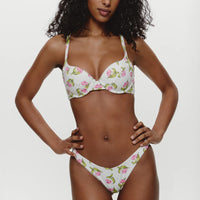 Cherry Picked Dove Bikini Bottom