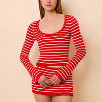 Lipstick Red Penelope Top