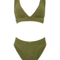 Metallic Moss Angel Bikini