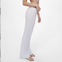 White Pointelle Pant