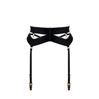 Black Zenna Suspender Belt