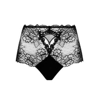Black Sublime High Waisted Boyshort