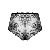Black Sublime High Waisted Boyshort