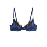 Midnight Navy Juliet Lace Demi Bra