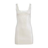 Ivory Sequin Knit Bodycon Mini Dress