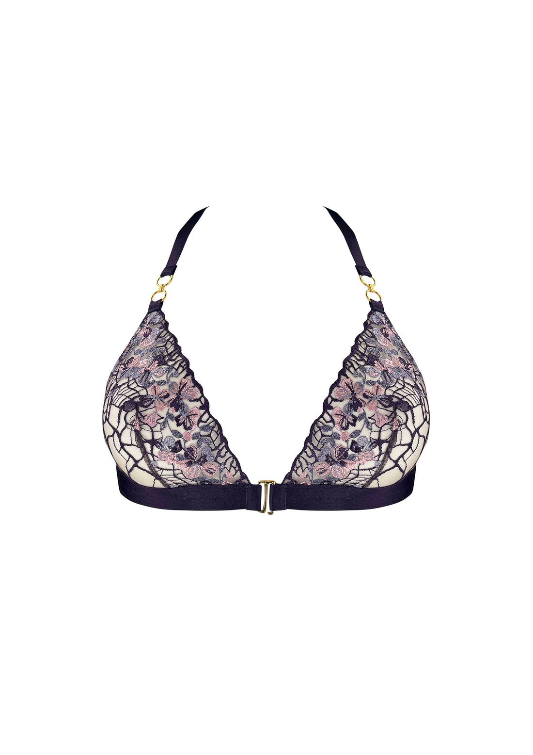 Deep Purple Amela Soft Triangle Bra