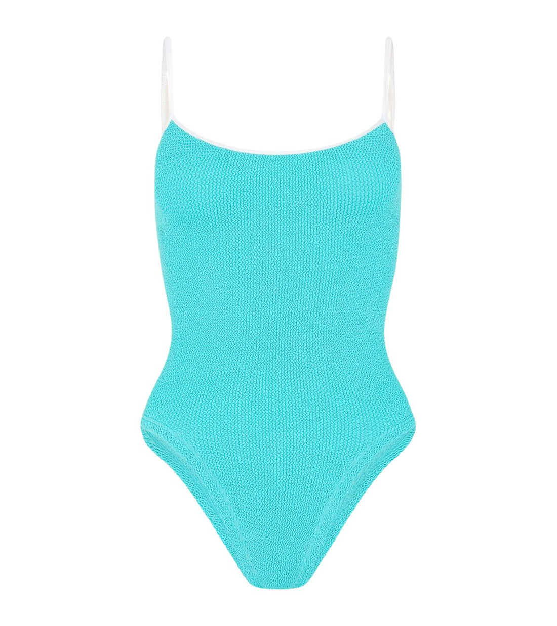 Aqua Pamela Contrast One Piece Swimsuit