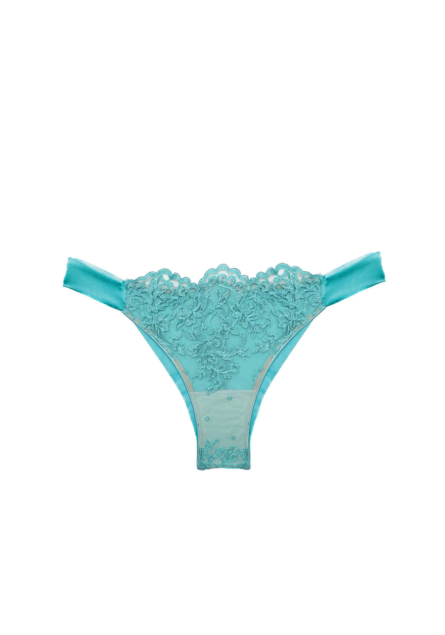 Aquamarine Royal Jewel Thong