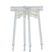 Baby Blue Pinkaboo Garter Belt