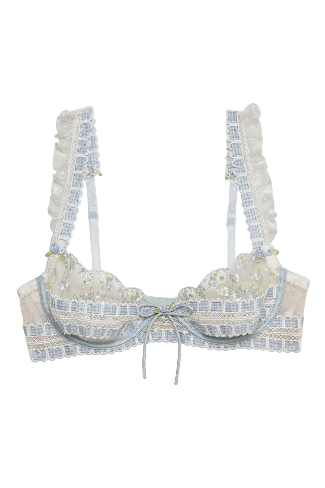 Baby Blue Pinkaboo Underwire Bra